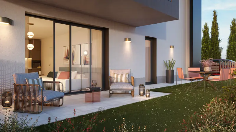 Quadrilocale A0.4, immagine di progetto