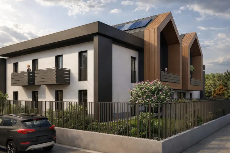 Bilocale A0.3, immagine di progetto