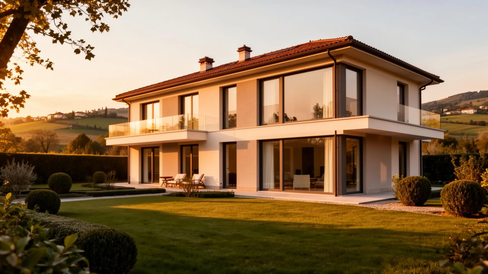Villa moderna in provincia di Bergamo