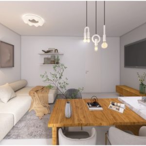 Trilocale a piano rialzato