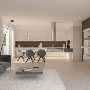 Quadrilocale con giardino Nuova costruzione